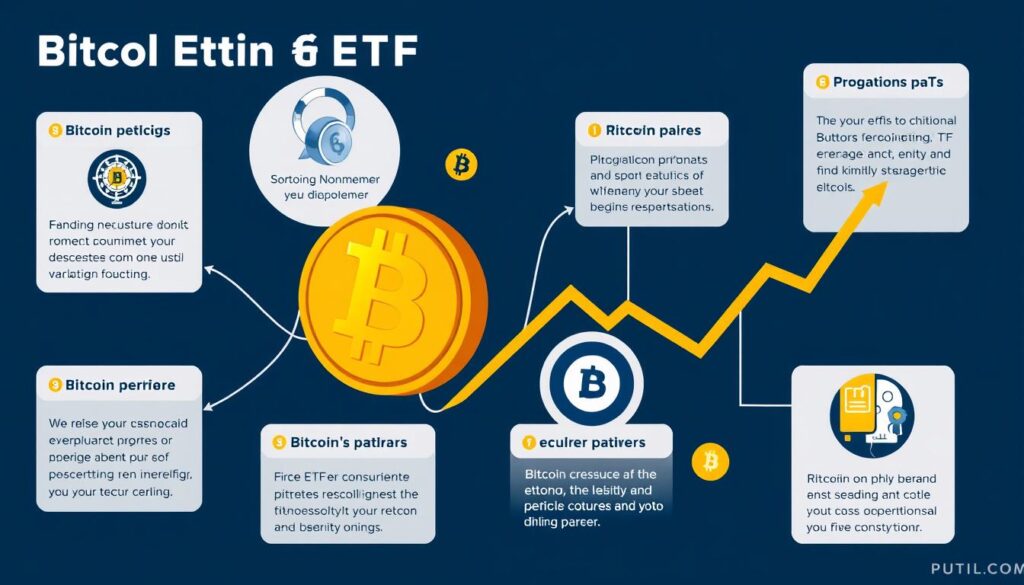 Ein Bild von einem Bitcoin-ETF-Produkt Ein Bild von einem Bitcoin-ETF-Produkt